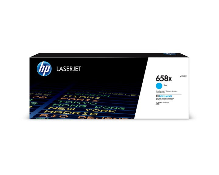 HP Cartouche Laser Originale Cyan (28 000 pages)  - 658X - W2001X