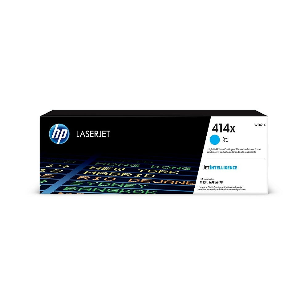 HP Cartouche Laser Originale Cyan (6 000 pages)  - 414X - W2021X