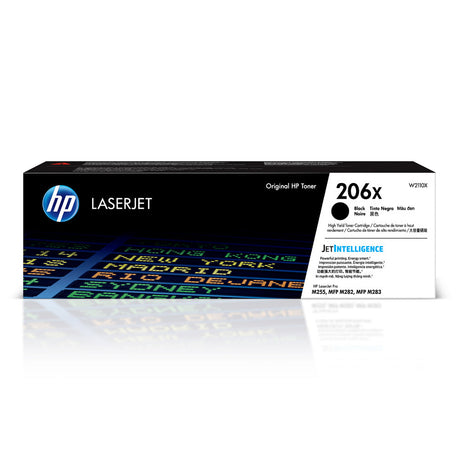 HP Cartouche Laser Originale Noire (3 150 pages)  - 206X - W2110X