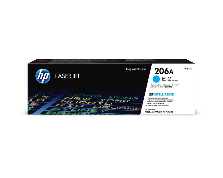 HP Cartouche Laser Originale Cyan (1 250 pages)  - 206A - W2111A