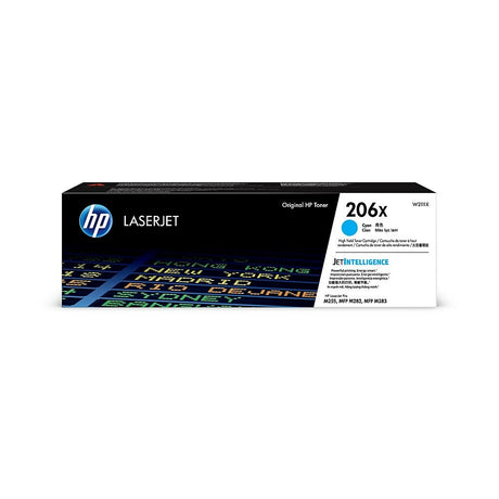 HP Cartouche Laser Originale Cyan (2 450 pages)  - 206X - W2111X