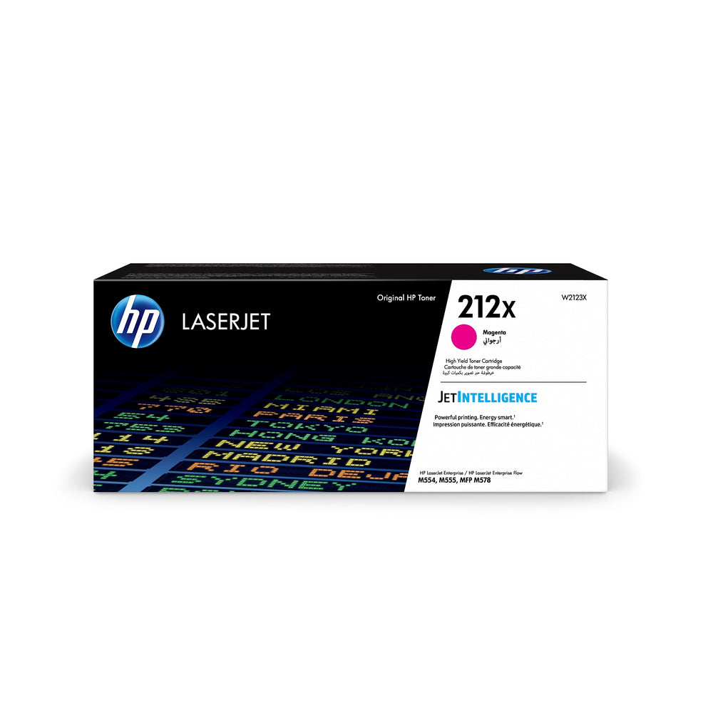 HP Cartouche Laser Originale Magenta (10 000 pages)  - 212X - W2123X