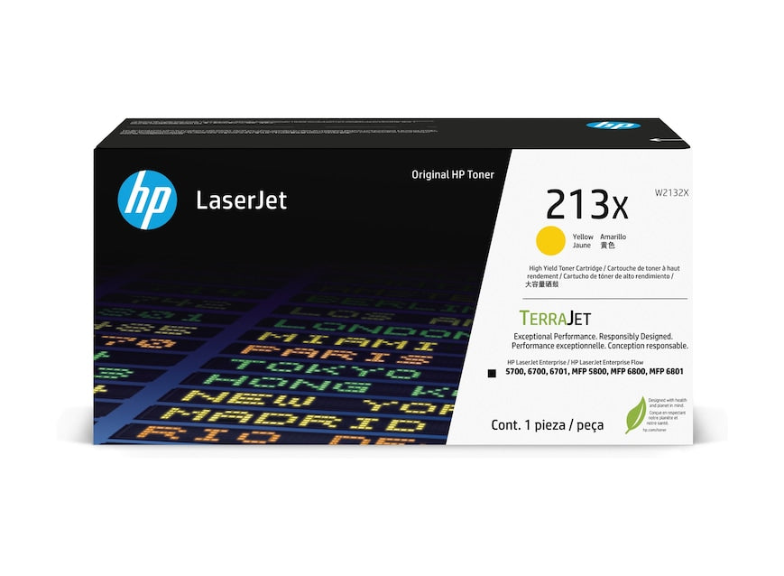 HP Cartouche Laser Originale Jaune (6 000 pages) - W2132X